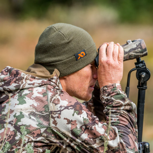 Tag Cuff Merino Beanie